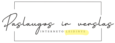 Paslaugos ir verslas